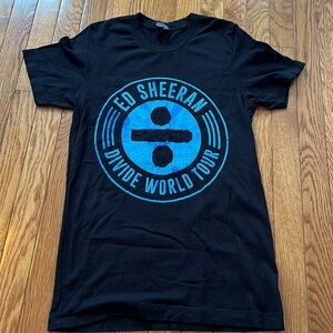 Ed Sheeran Divide World‎ Tour Shirt Tee Music Band S